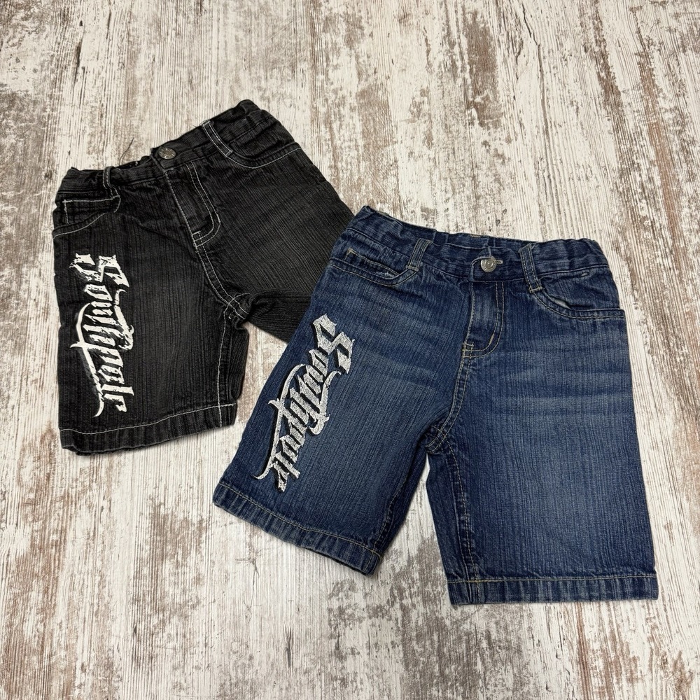 VTG Southpole‎ Jeans Boys Sz 3T Baggy 90s Y2K Medium Wash Big Spell Out Lot of 2